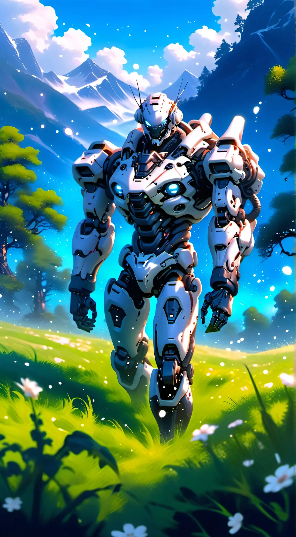 ai character: Cyberix background