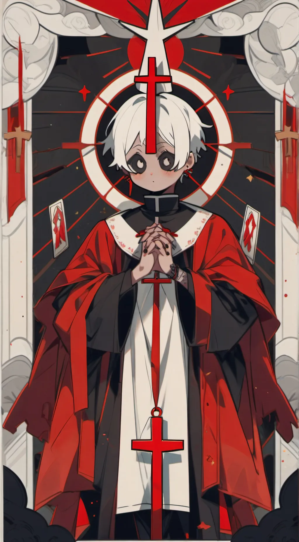 ai character: demon Wally  background