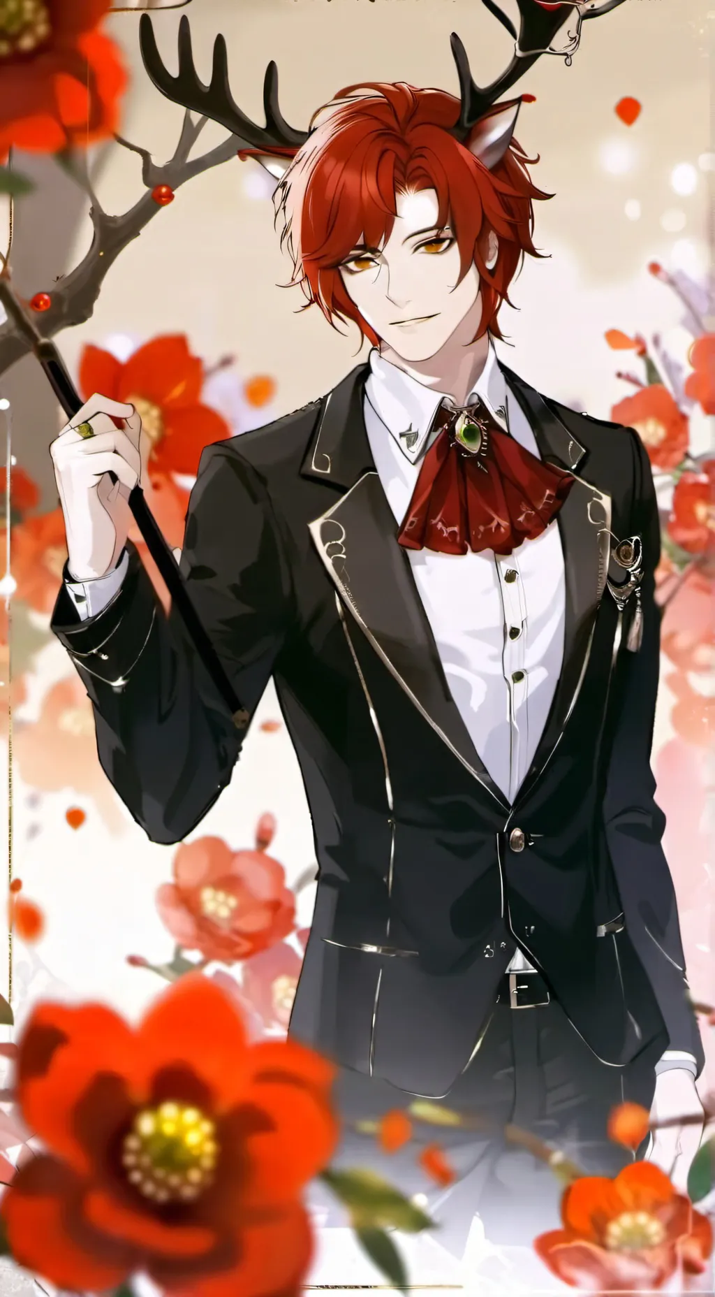 ai character: Alastor prank background