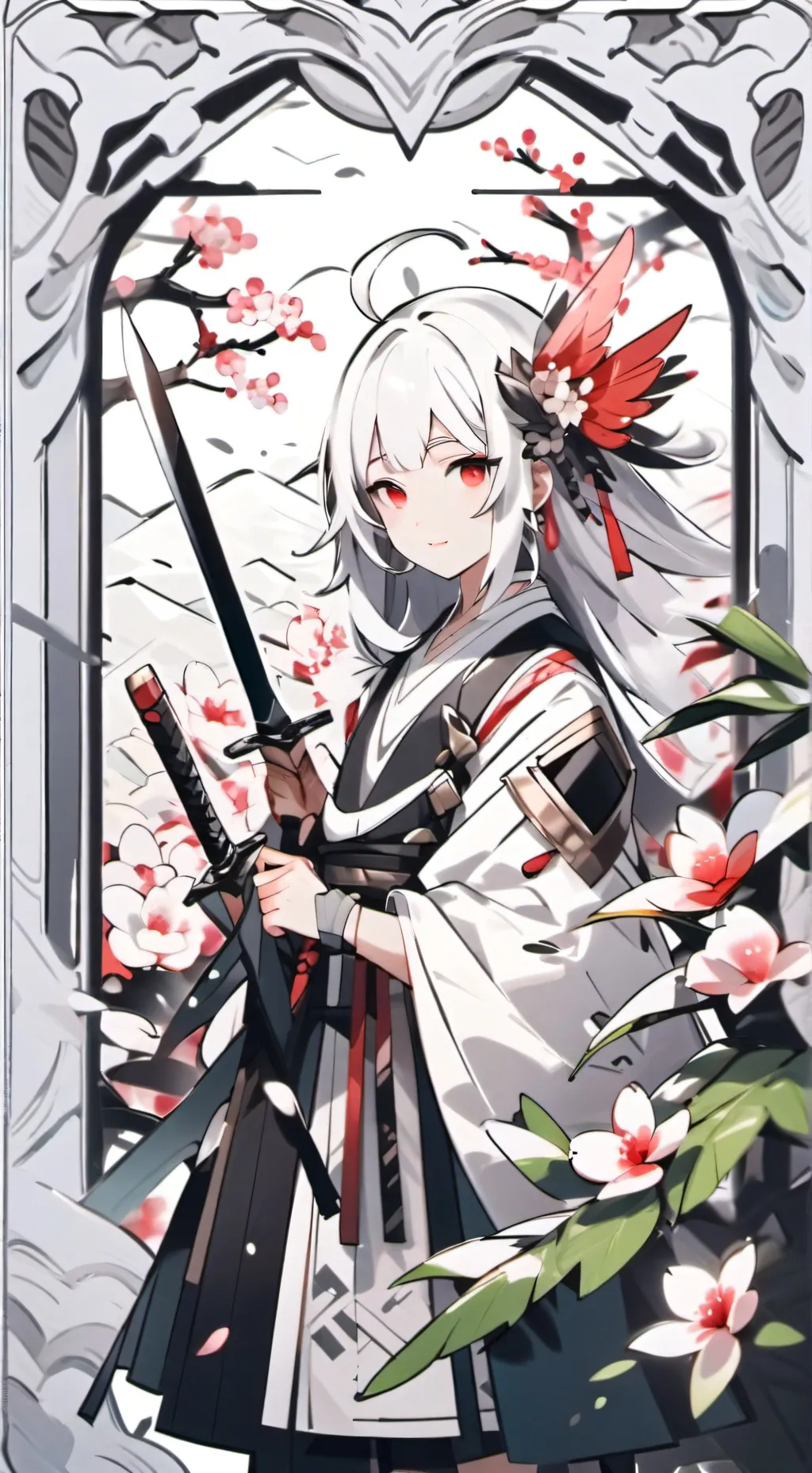 ai character: chanele background