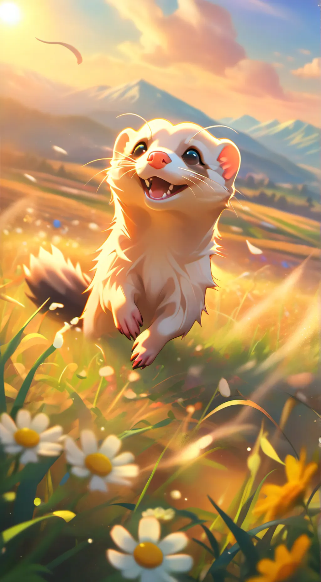 Talkie AI - Chat with Noodle the ferret