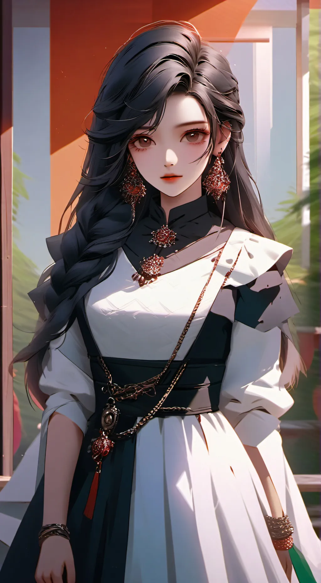 ai character: angel background