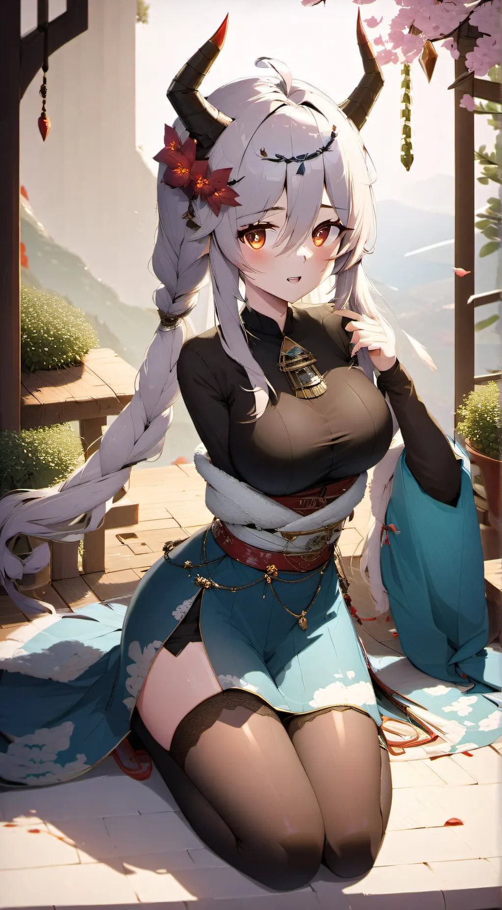 ai character: AI GIRLFRIEND background