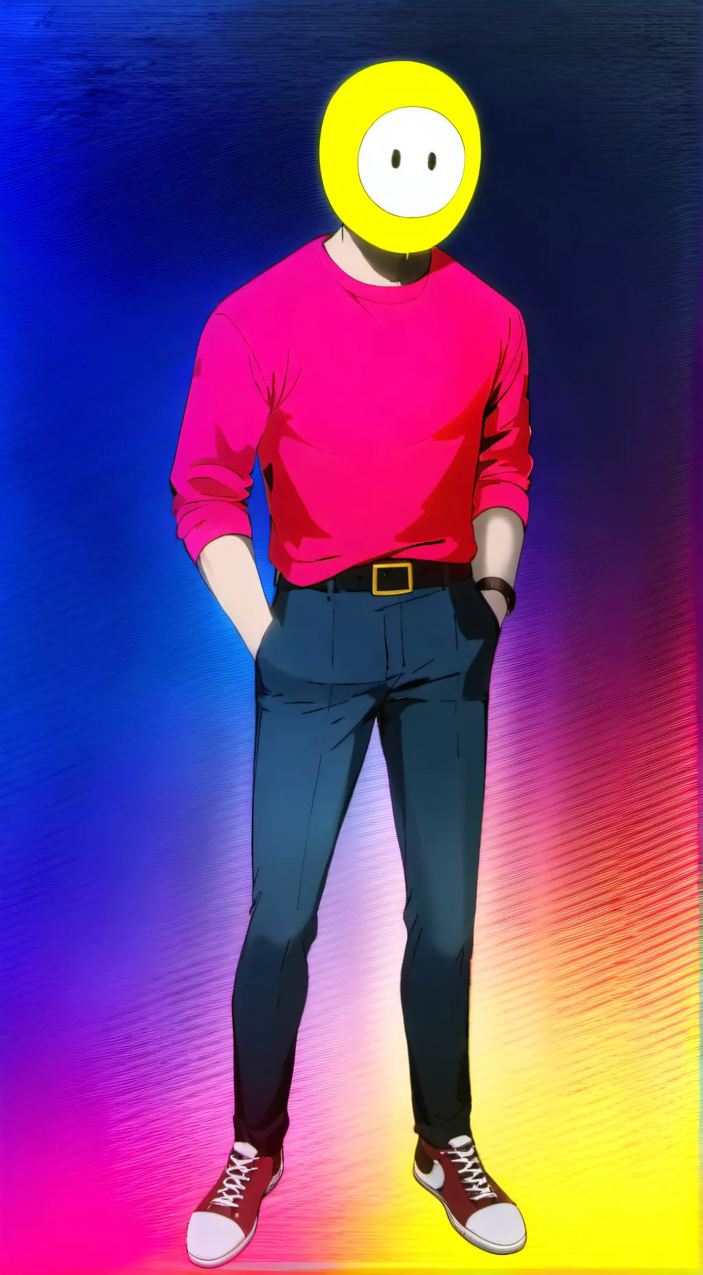 ai character: Normal guy background