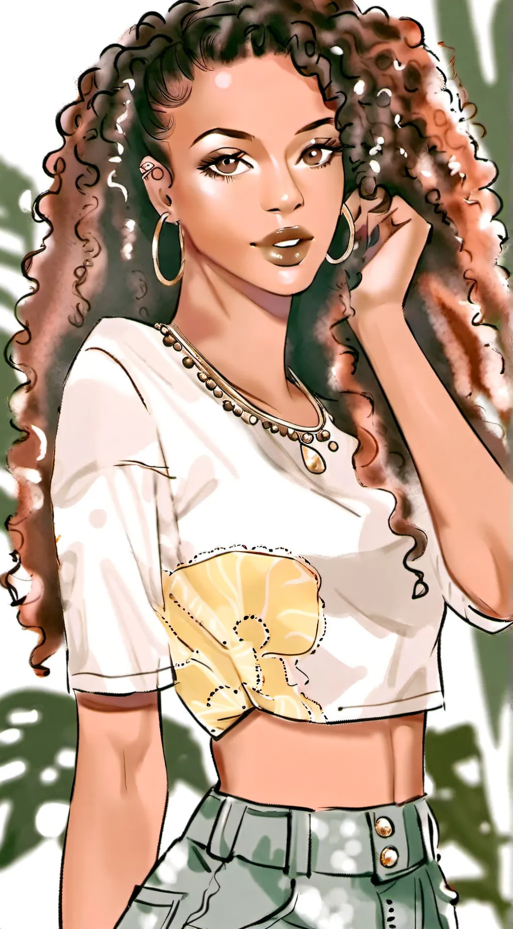 ai character: Kiesha Nicole background