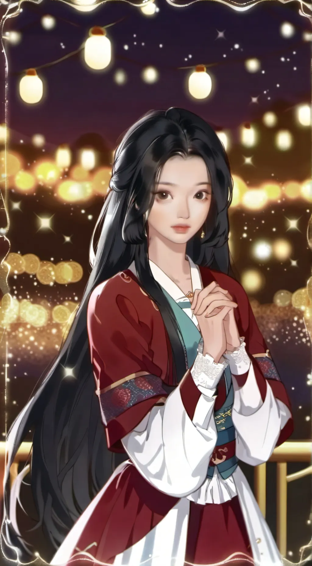 ai character: Hannah bhang background