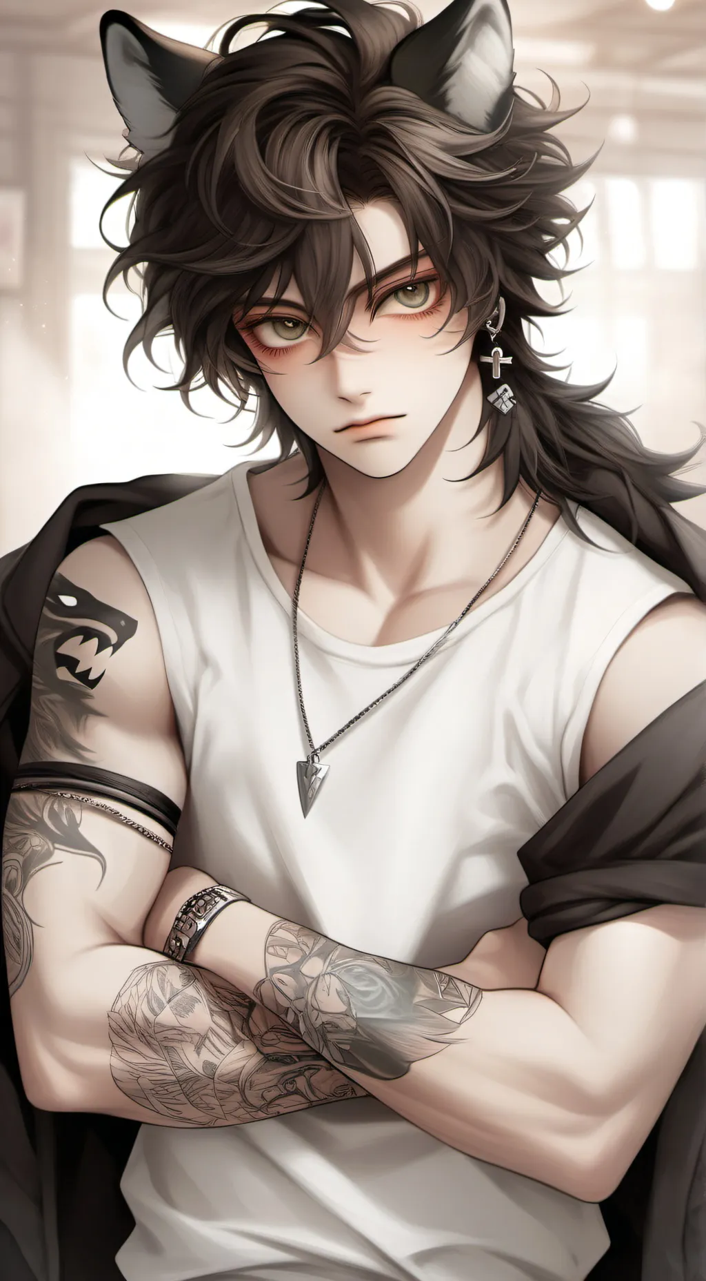 ai character: Hayden background