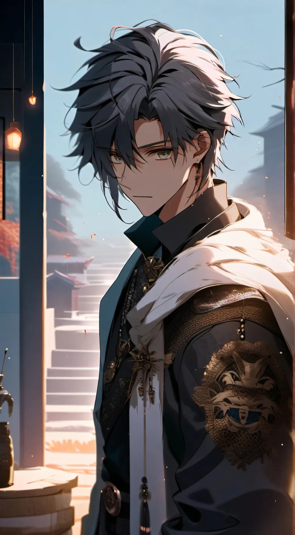ai character: Kace background
