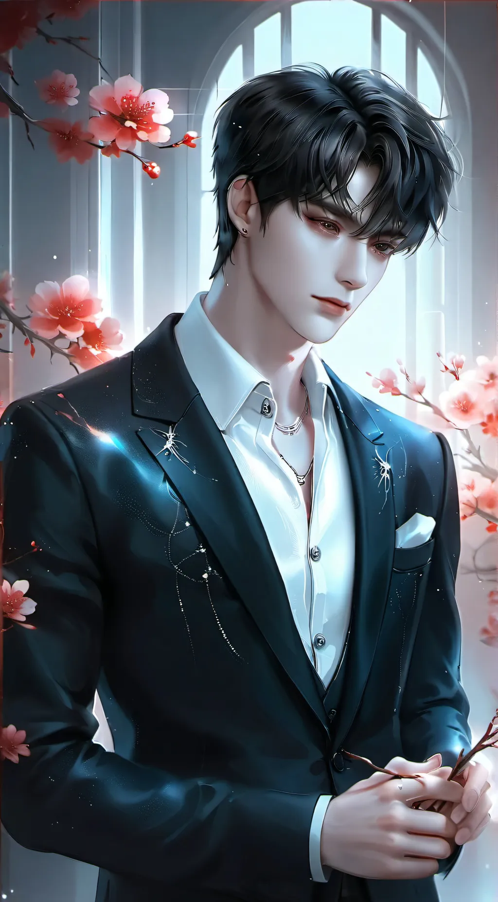 ai character: Léon background