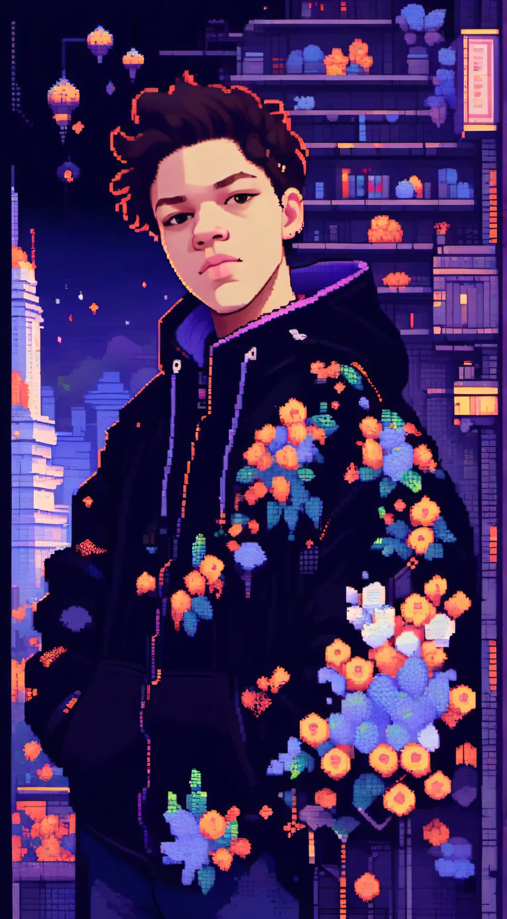 ai character: Kuozi  background