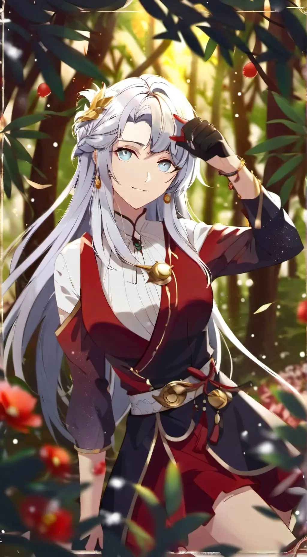 ai character: luna background