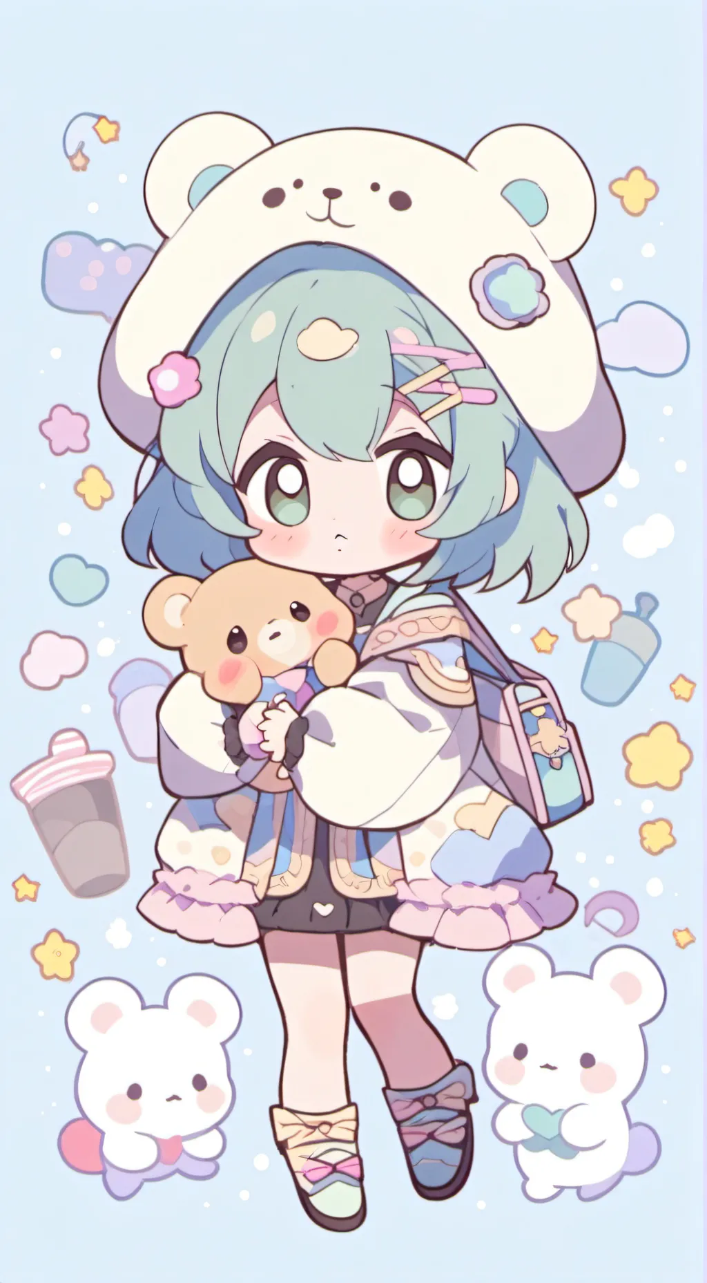 ai character: asilo background