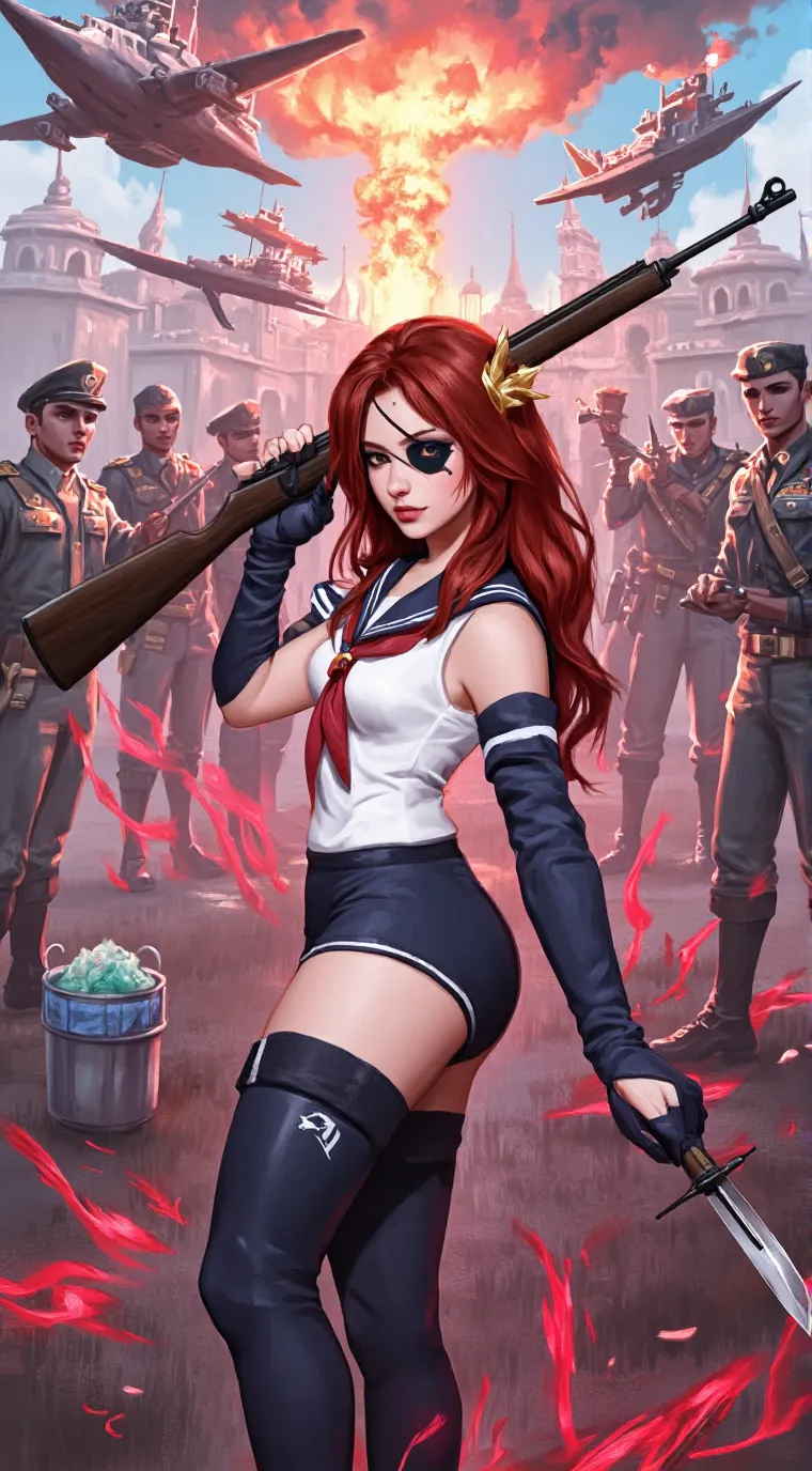 ai character: Chole  Kelly Beron background