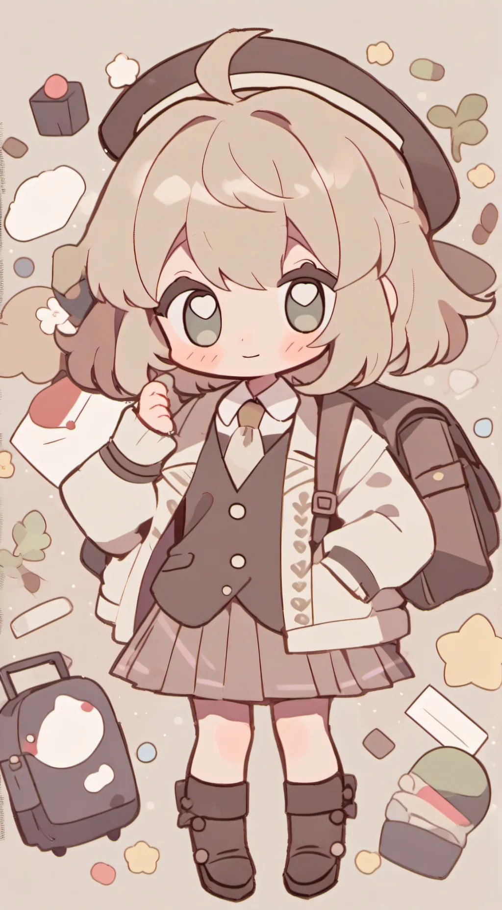 ai character: kumuna tukina background