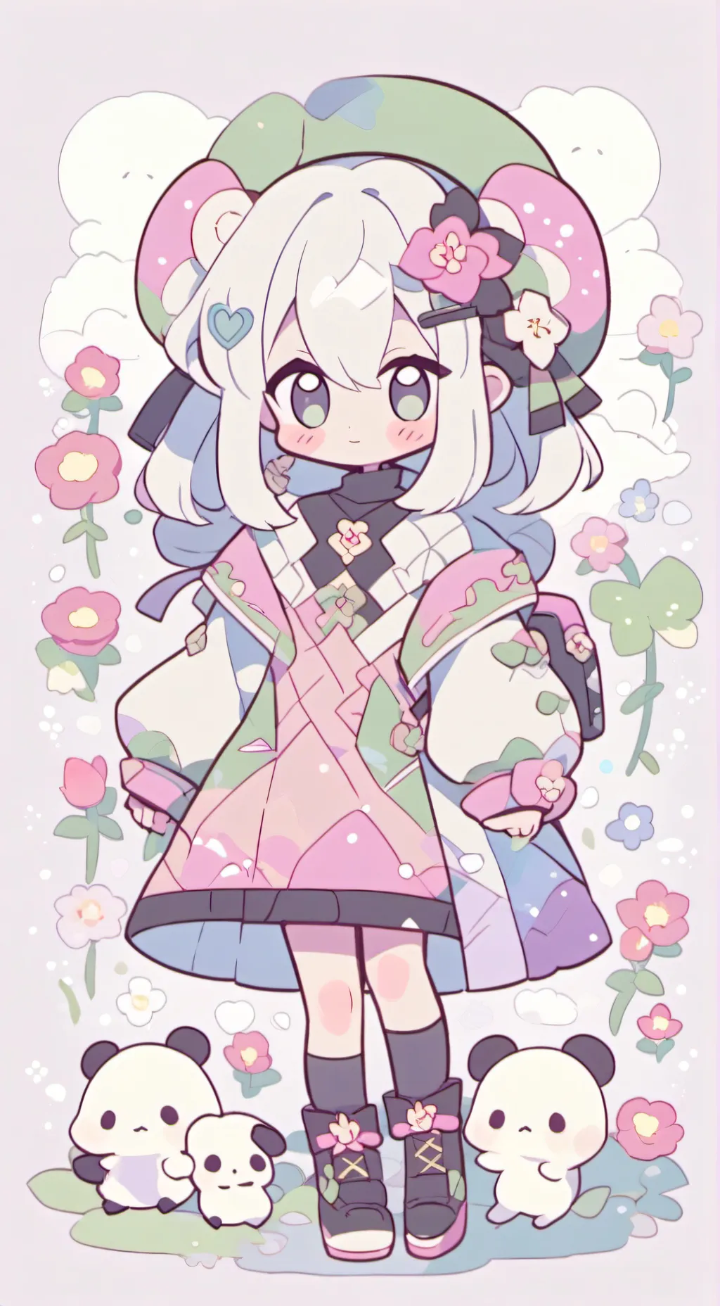 ai character: Tadc Prom background