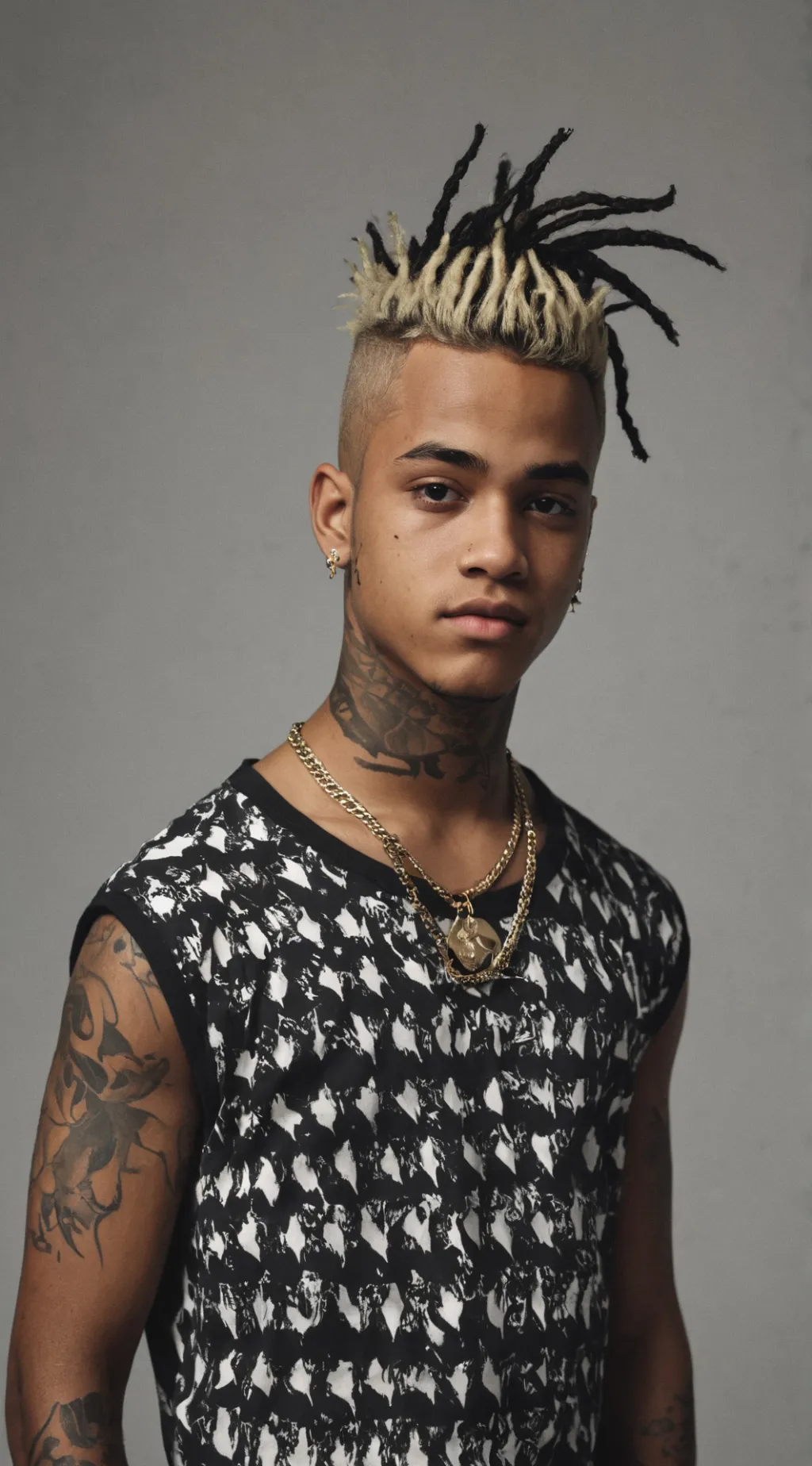 ai character: xxxtentacion background
