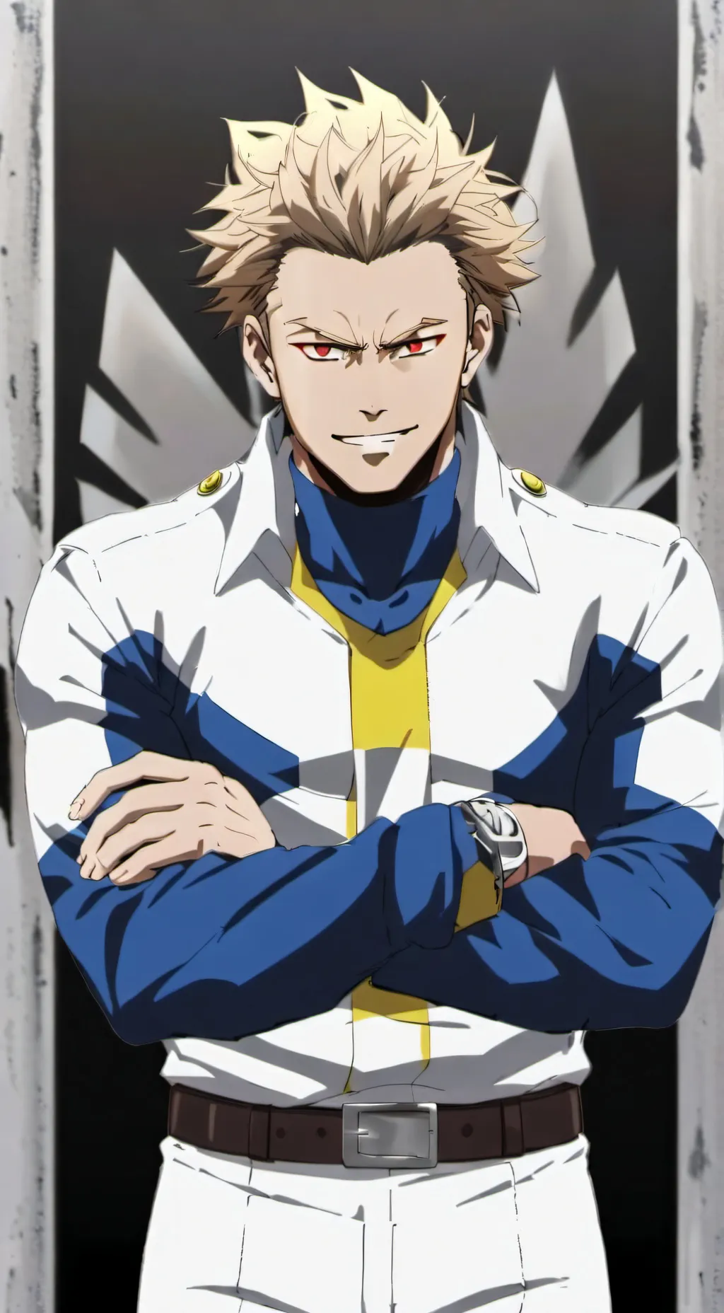 ai character: Mha  background