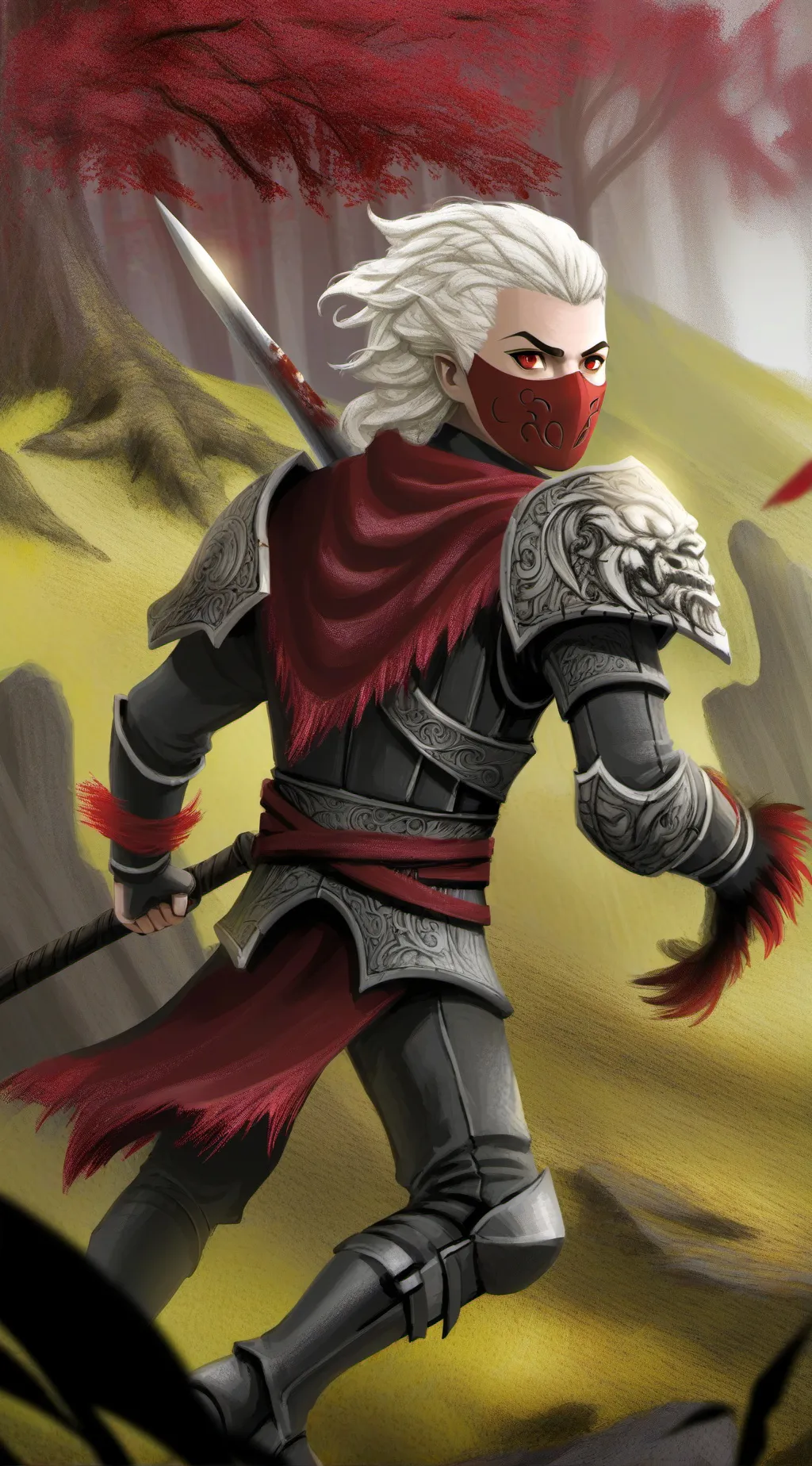 ai character: revenge  background