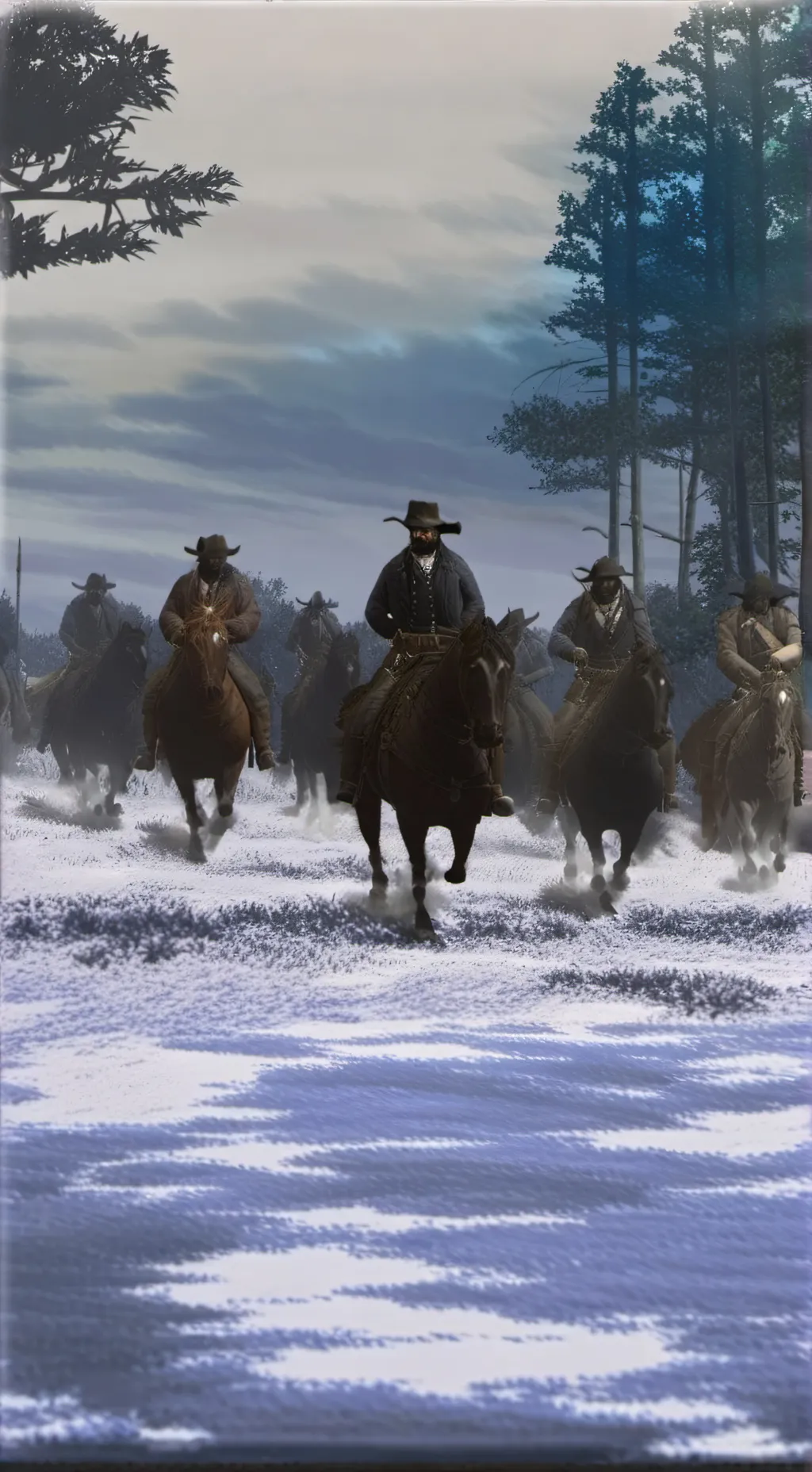 ai character: Cumberland Forest  background