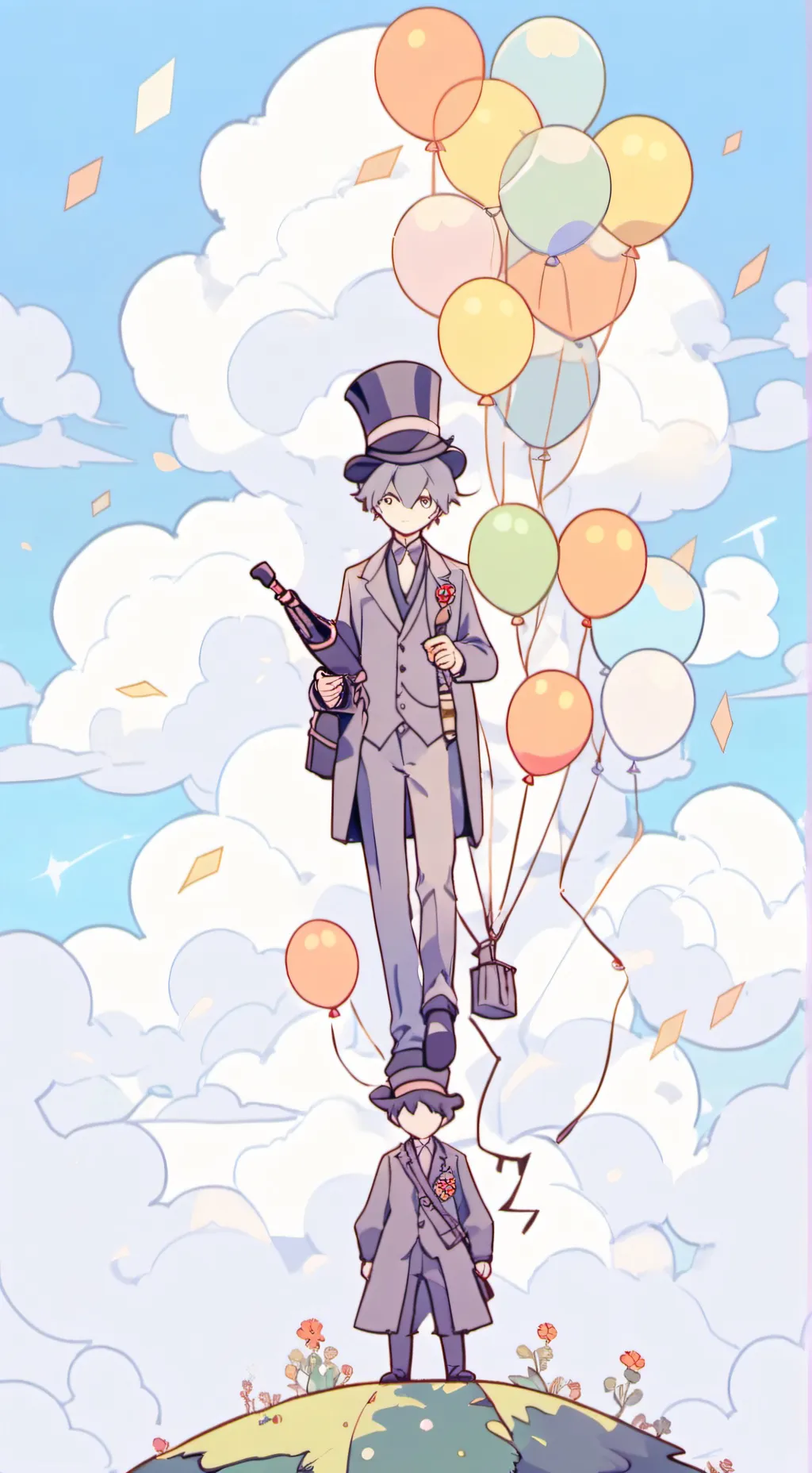 ai character: Test background