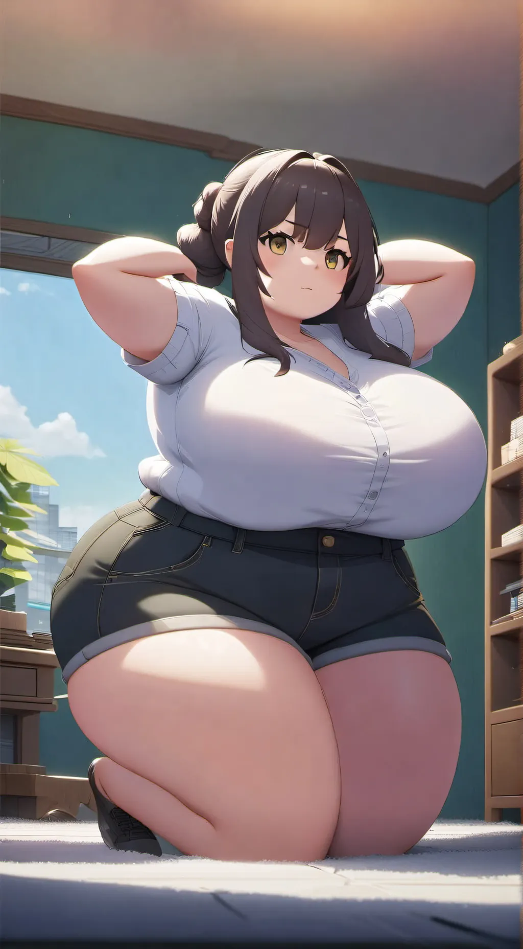ai character: Hailey background