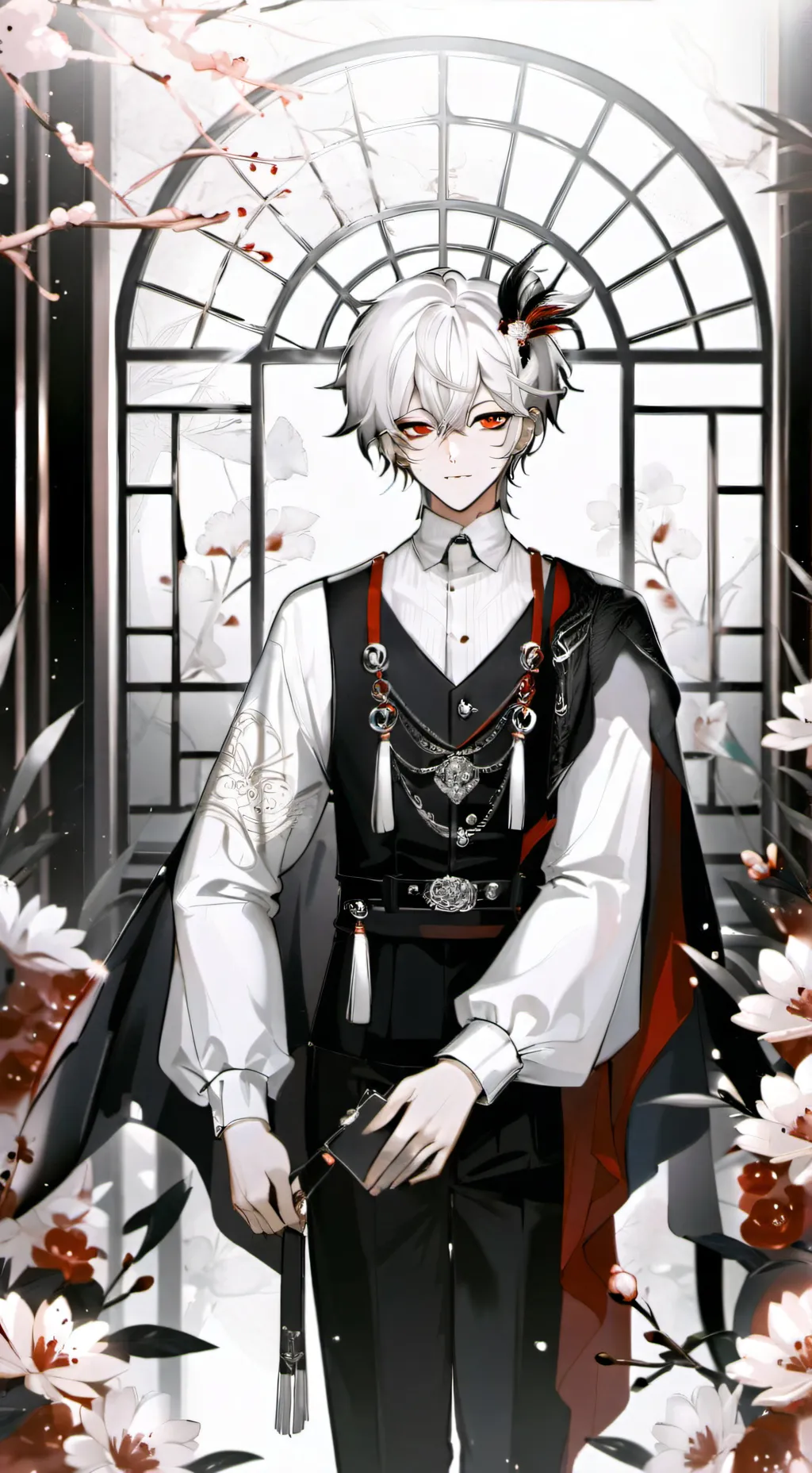 ai character: nice background