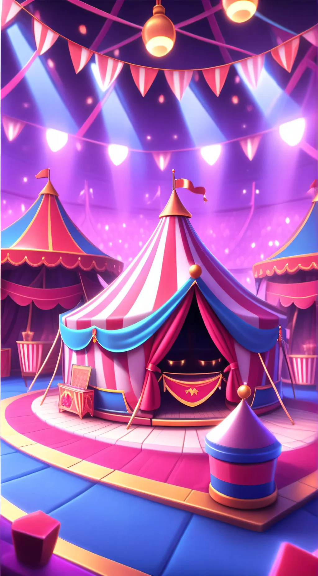 ai character: FNAF Fall Fest background