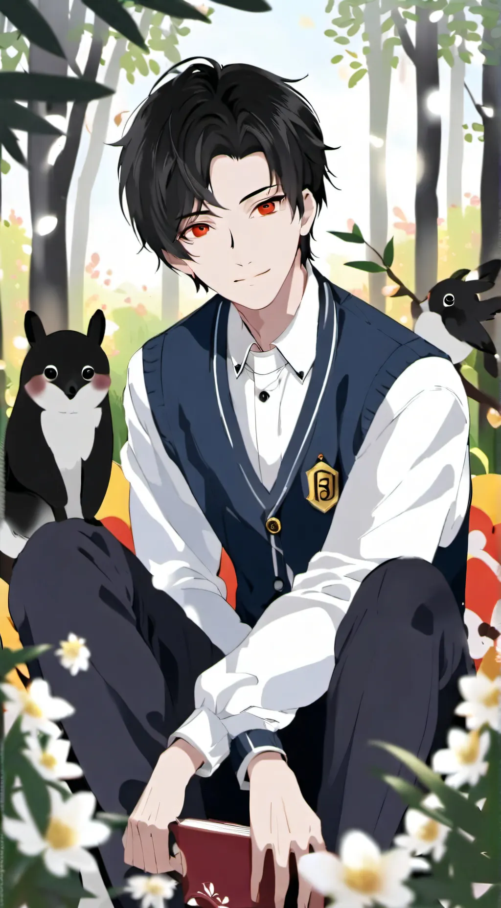 ai character: Даня background