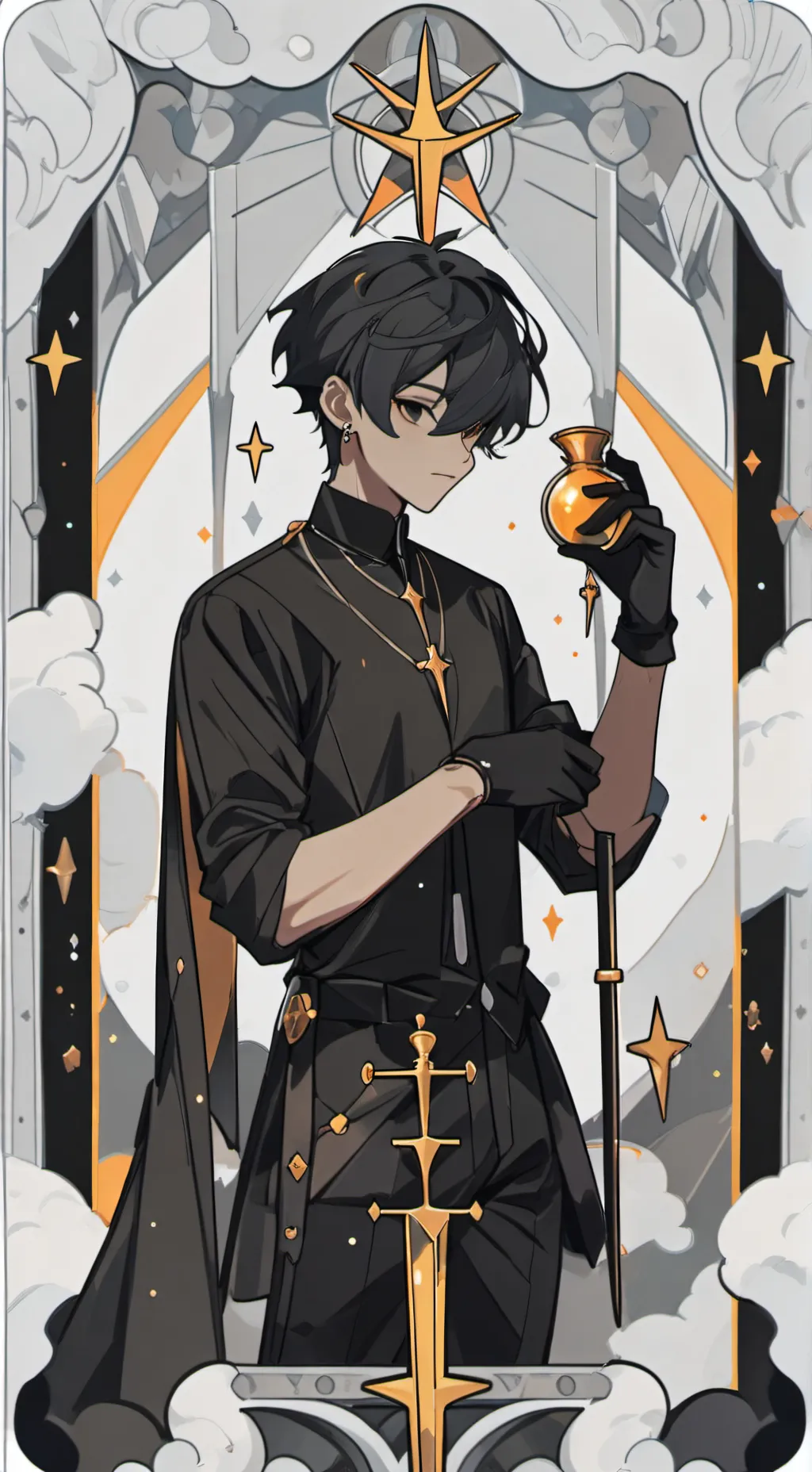 ai character: Shawn background