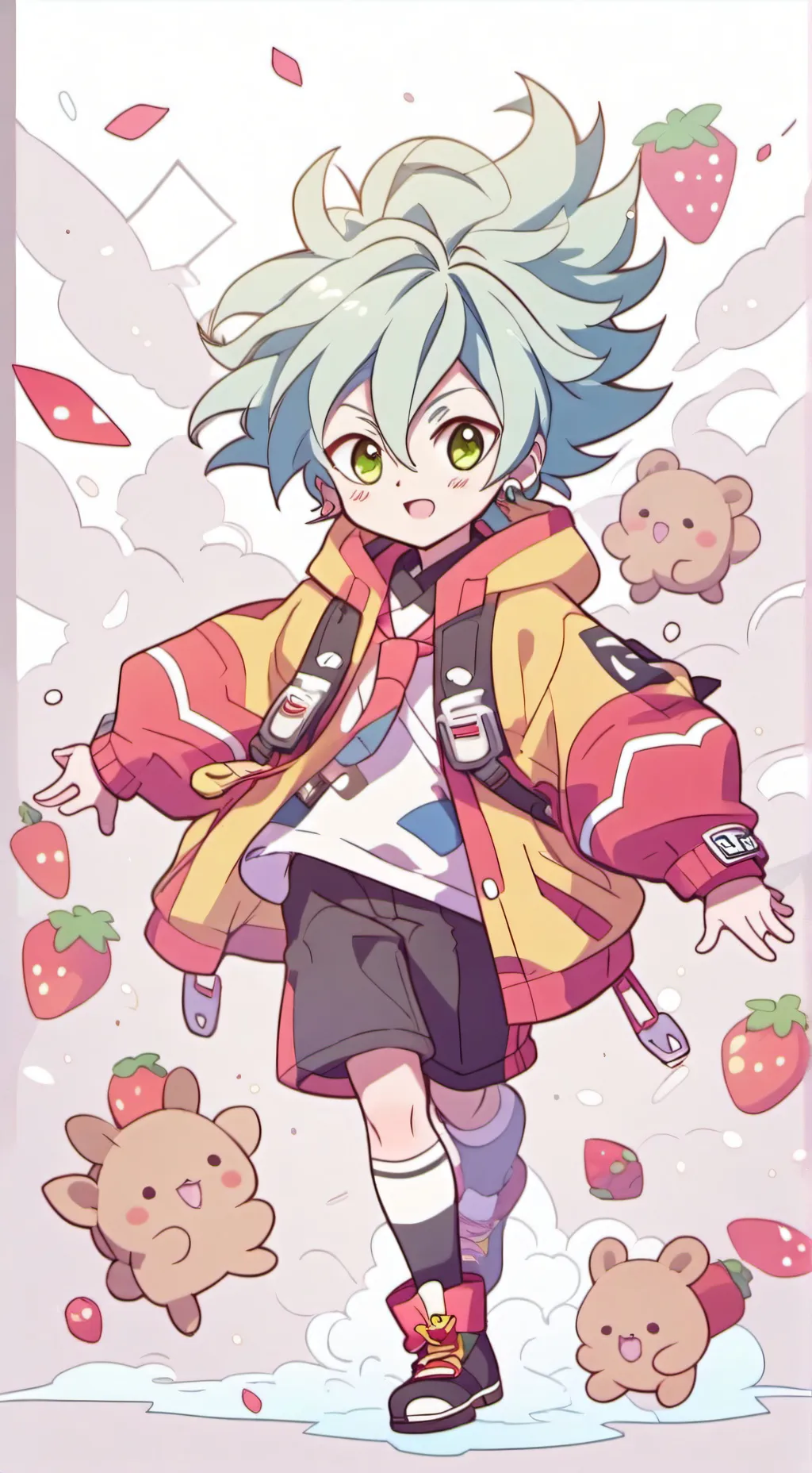 ai character: Los 4 jinetes background