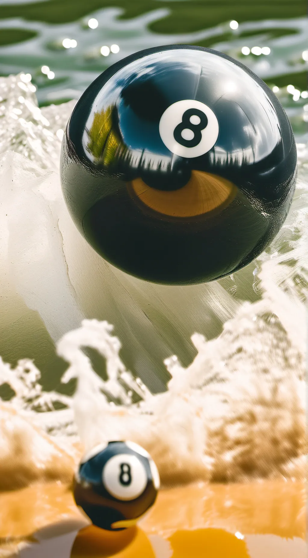 ai character: 8-Ball background
