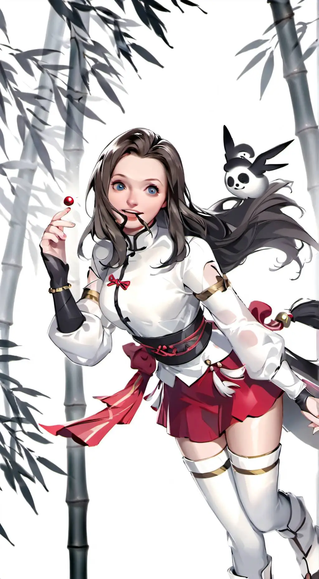 ai character: Allie Halloway  background