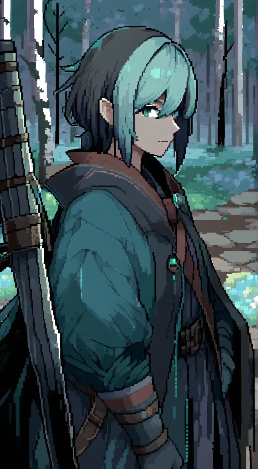 ai character: Tanjiro  background