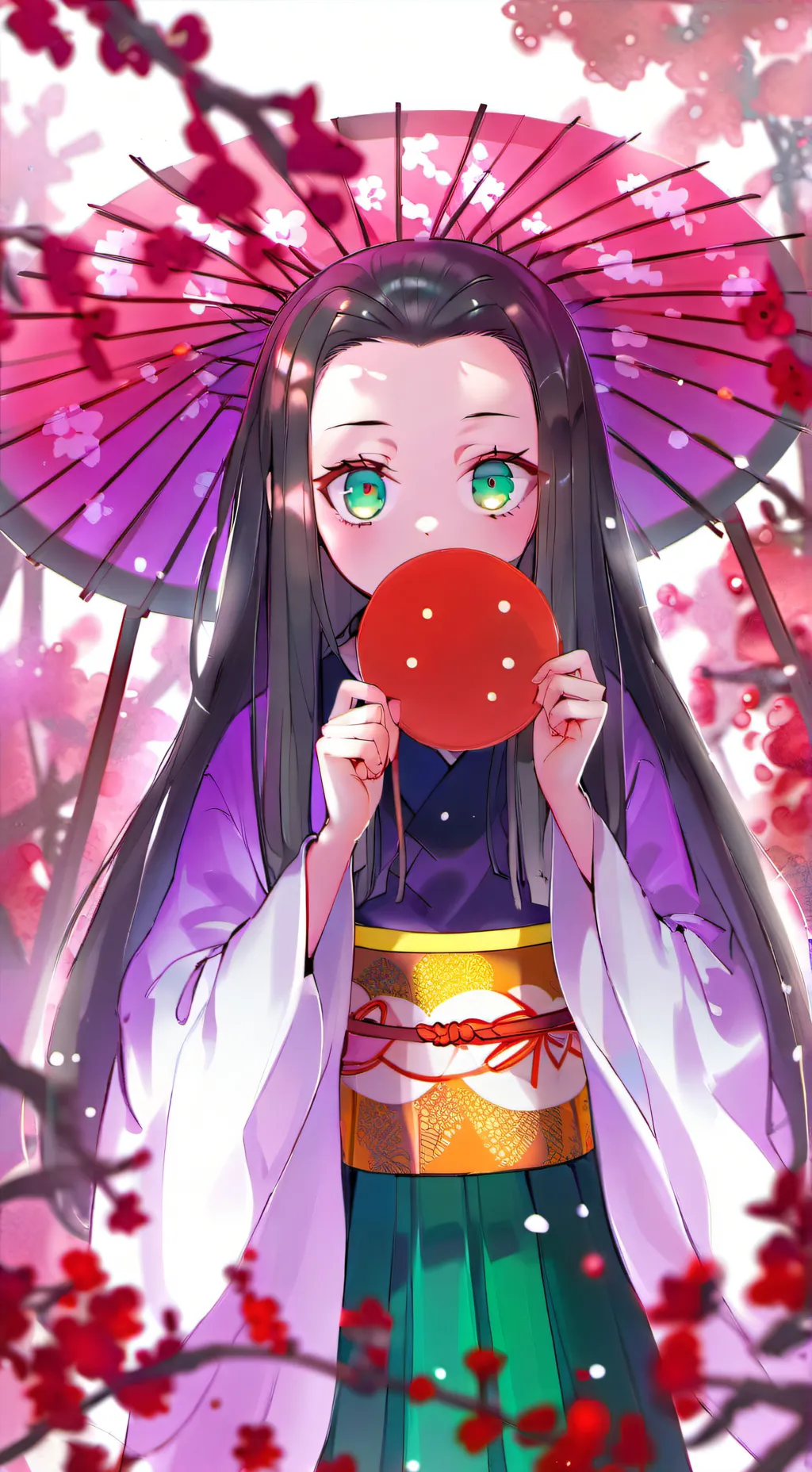 ai character: kimetsu🗡👻😈 background