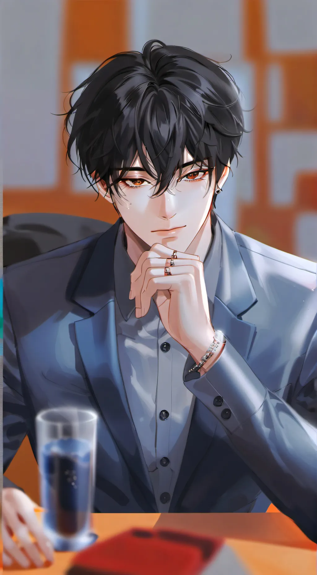 ai character: Gelo background