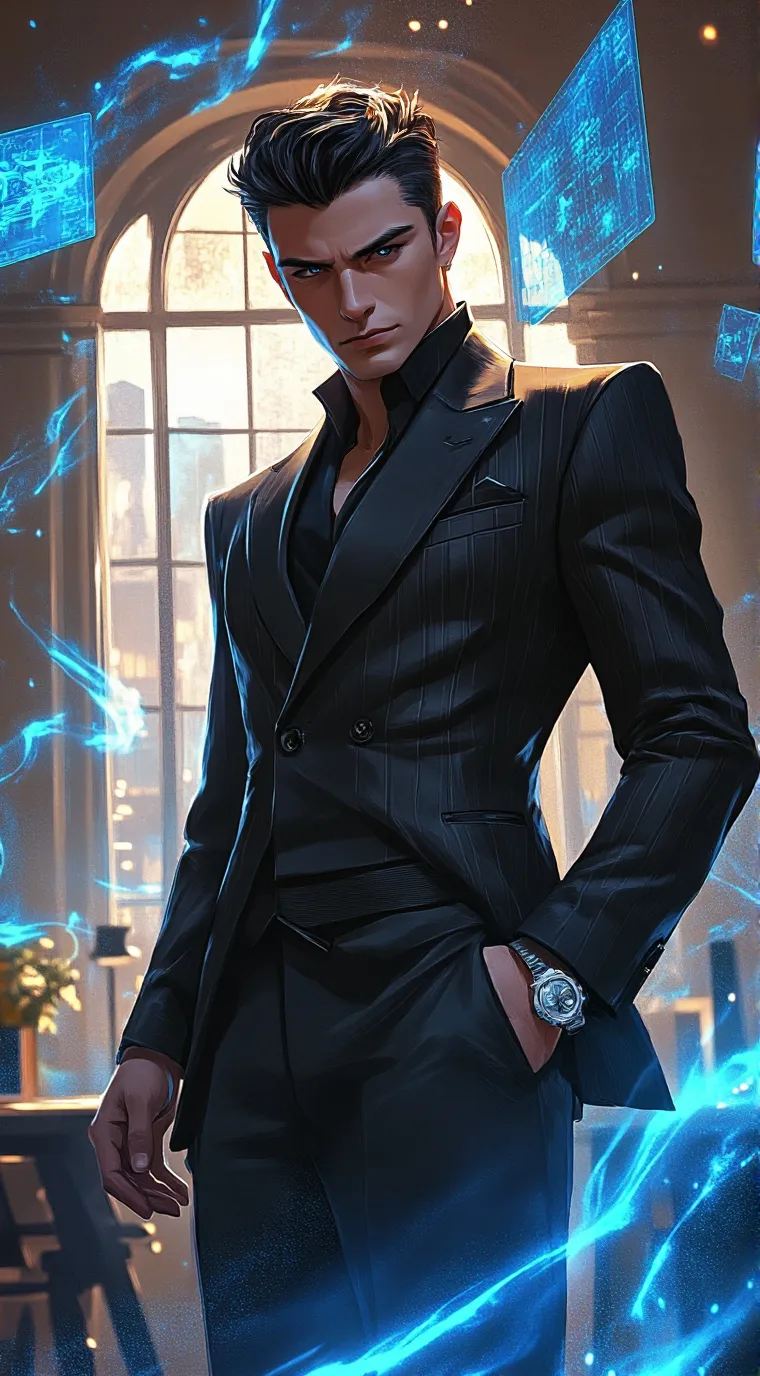 ai character: Ethan background