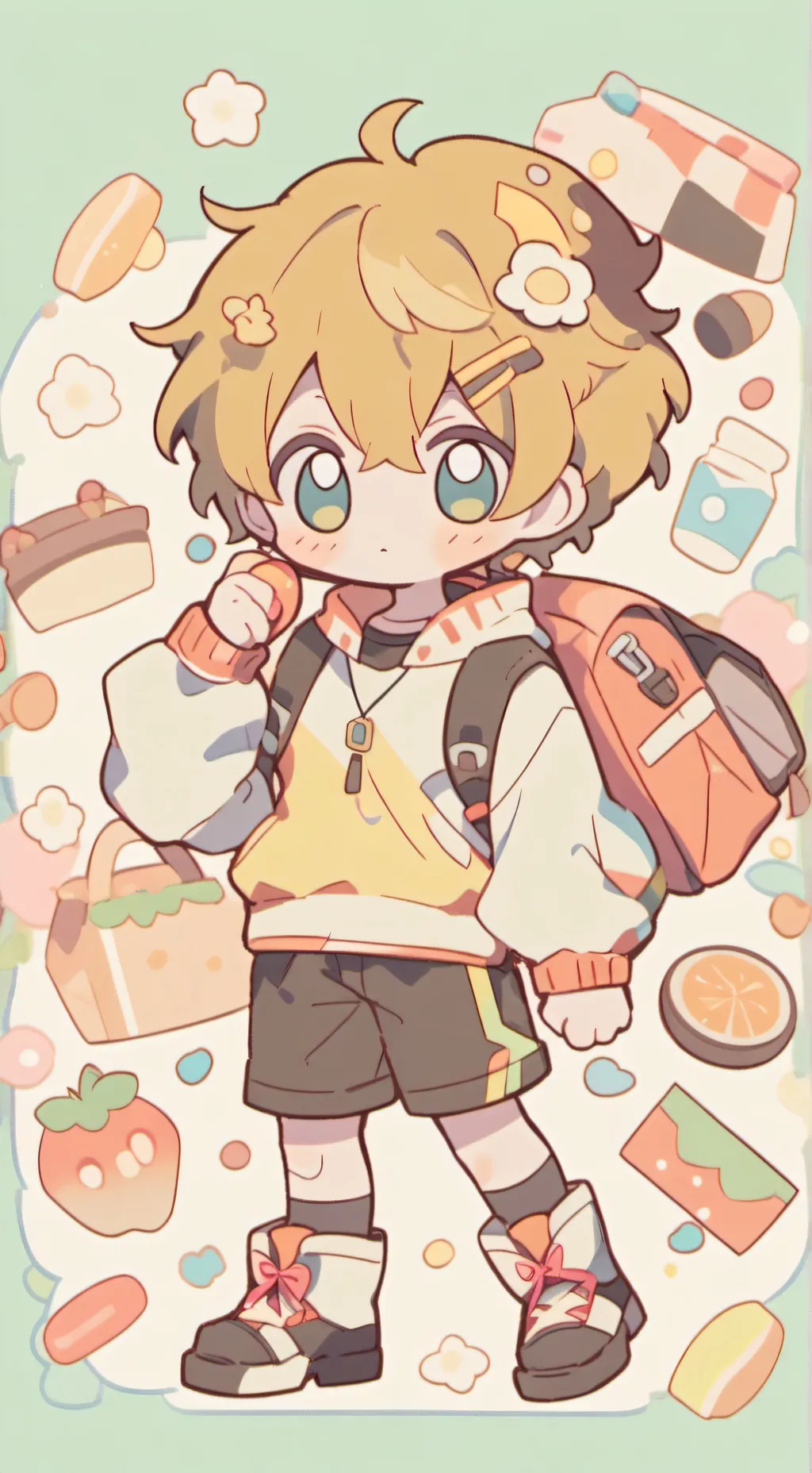 ai character: Noah  background