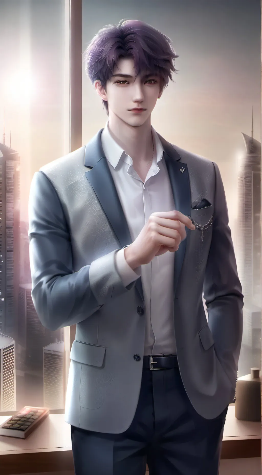 ai character: Sam background