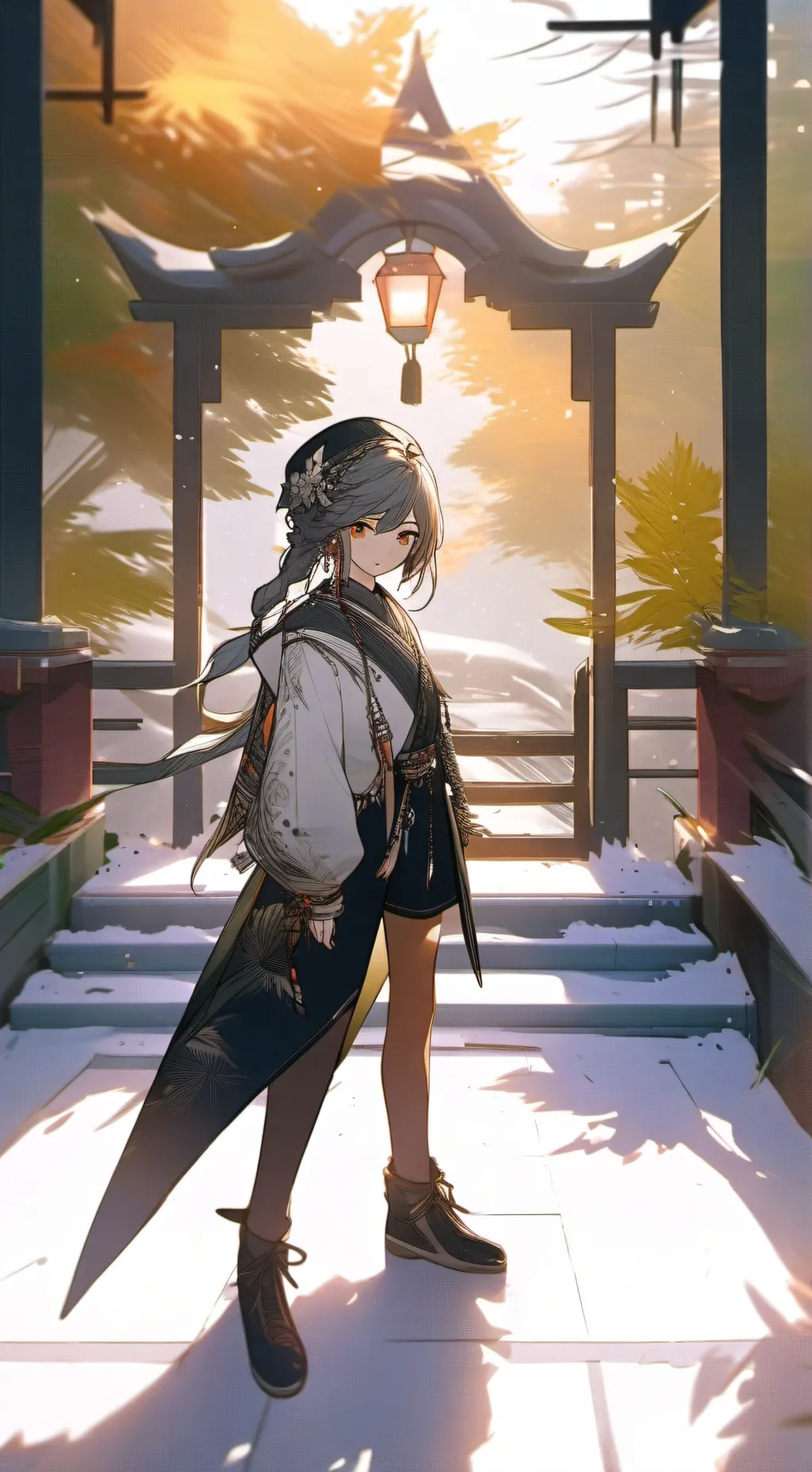 ai character: Luna background