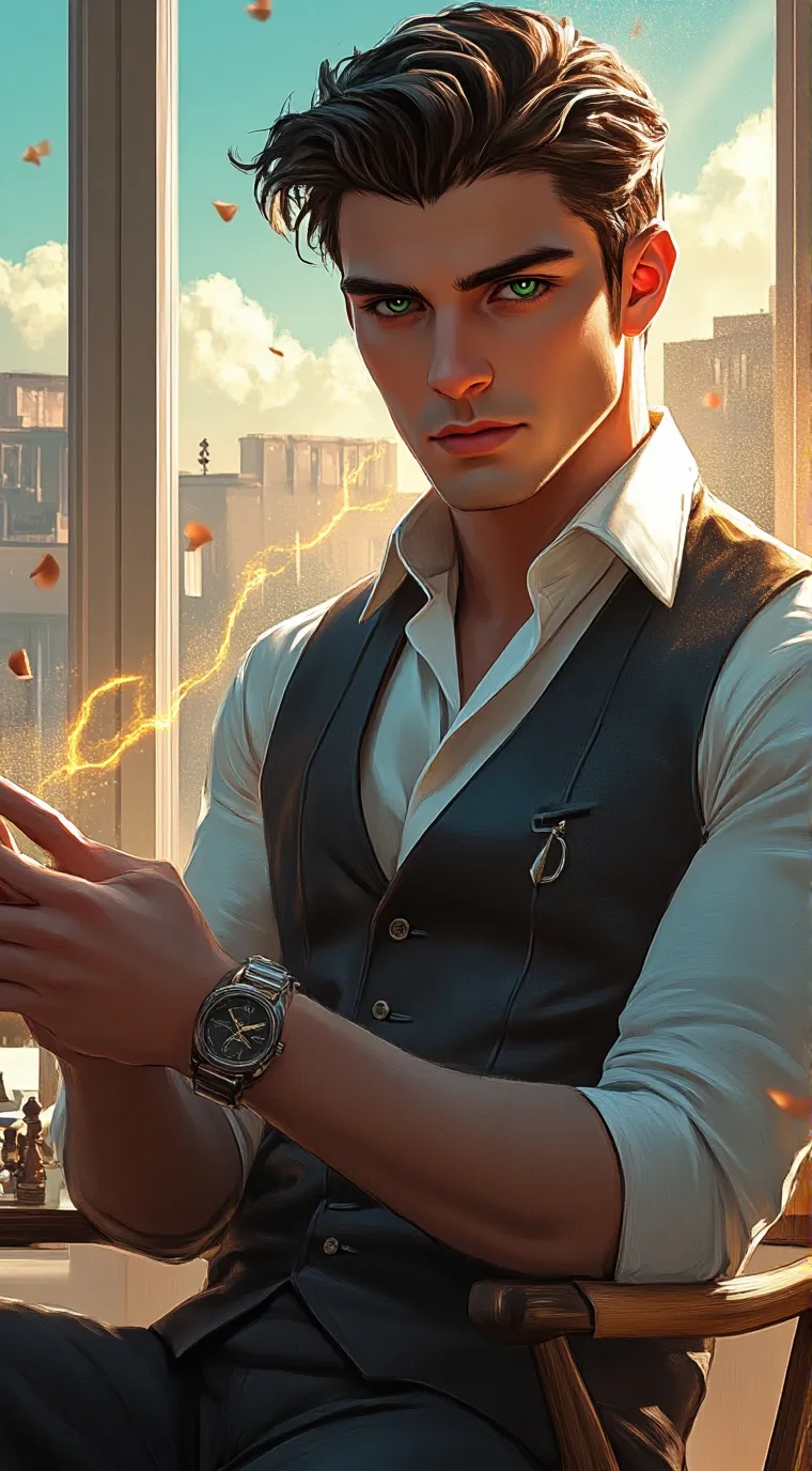 ai character: Adrian background