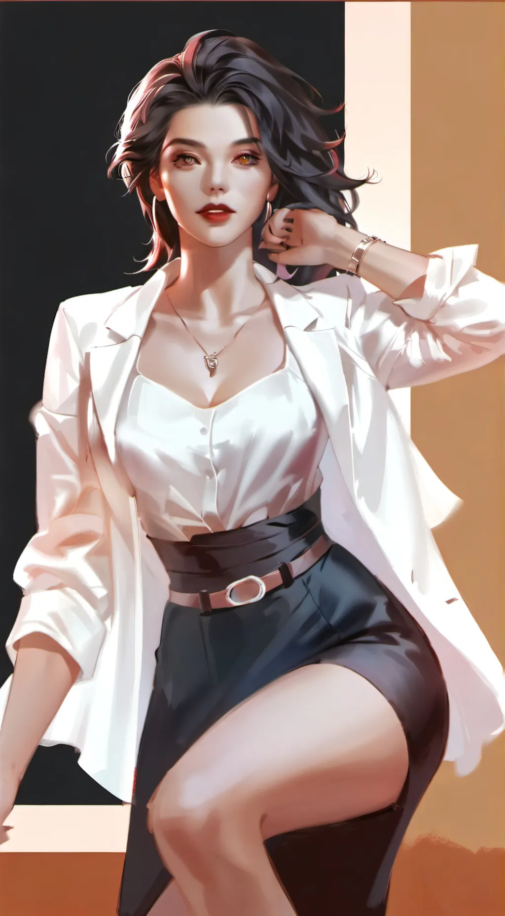 ai character: Evelyn Romanlin background