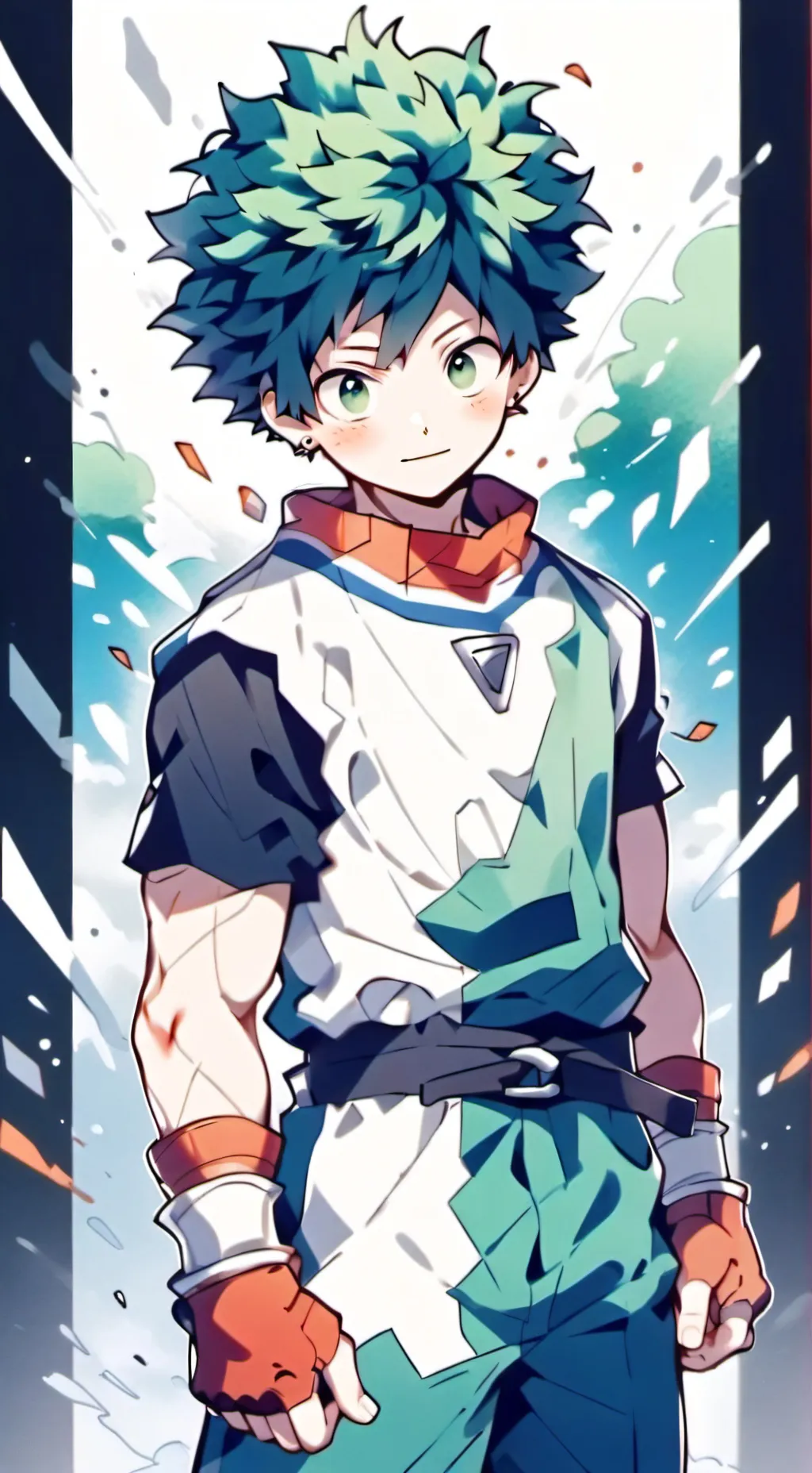 ai character: Mha military background