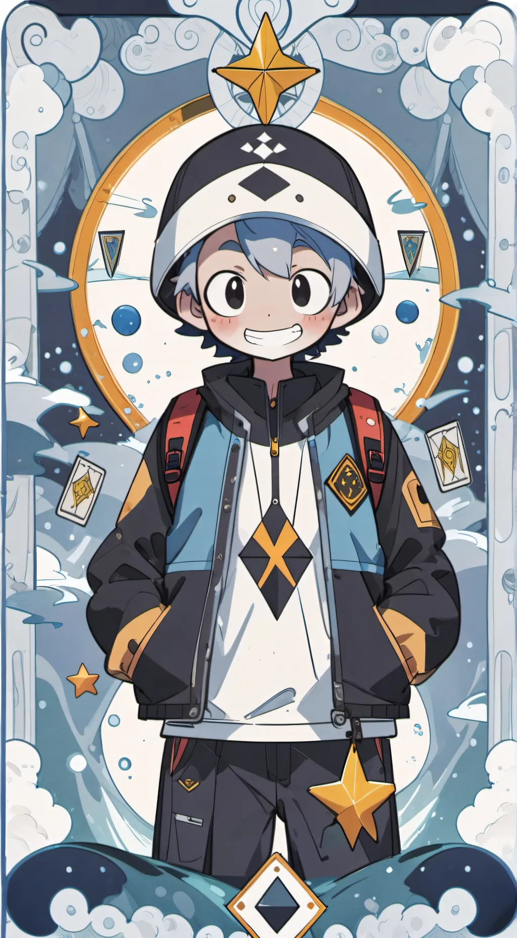 ai character: 🐟 Finn! 🐟 background