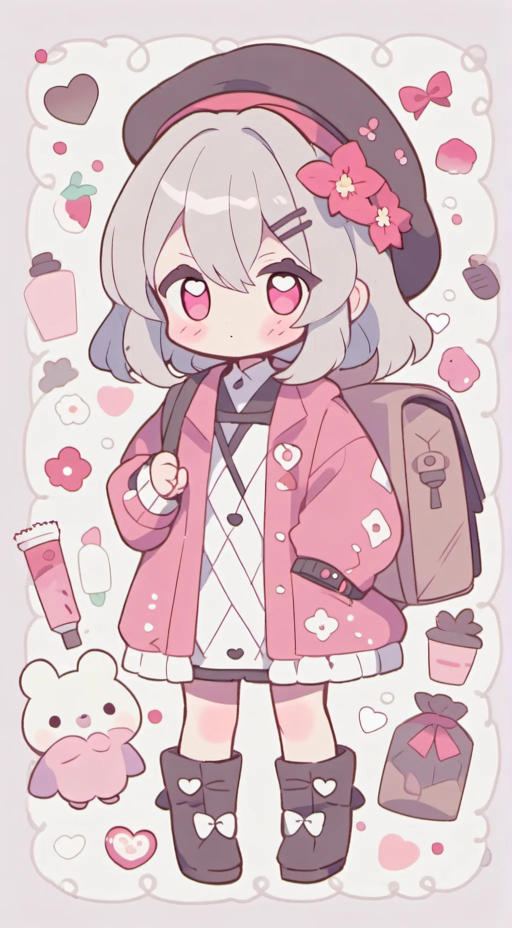 ai character: MHA🍥 background