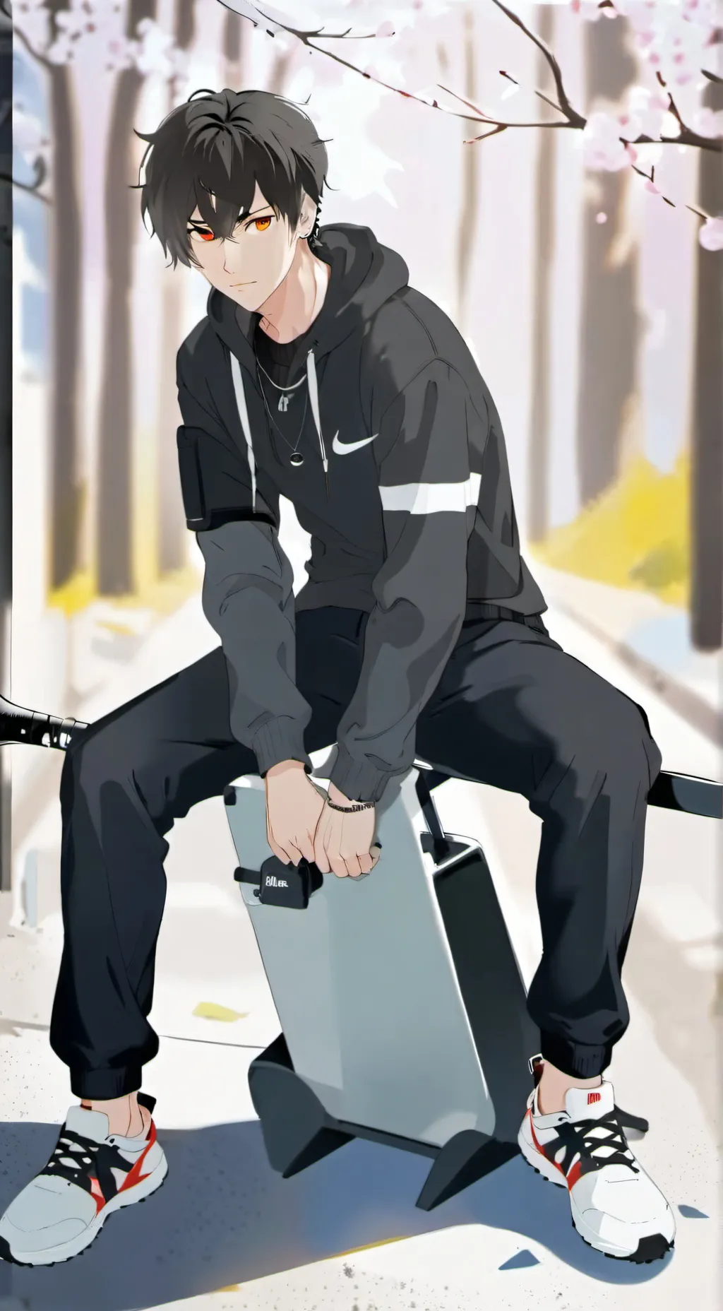 ai character: Ahkim background