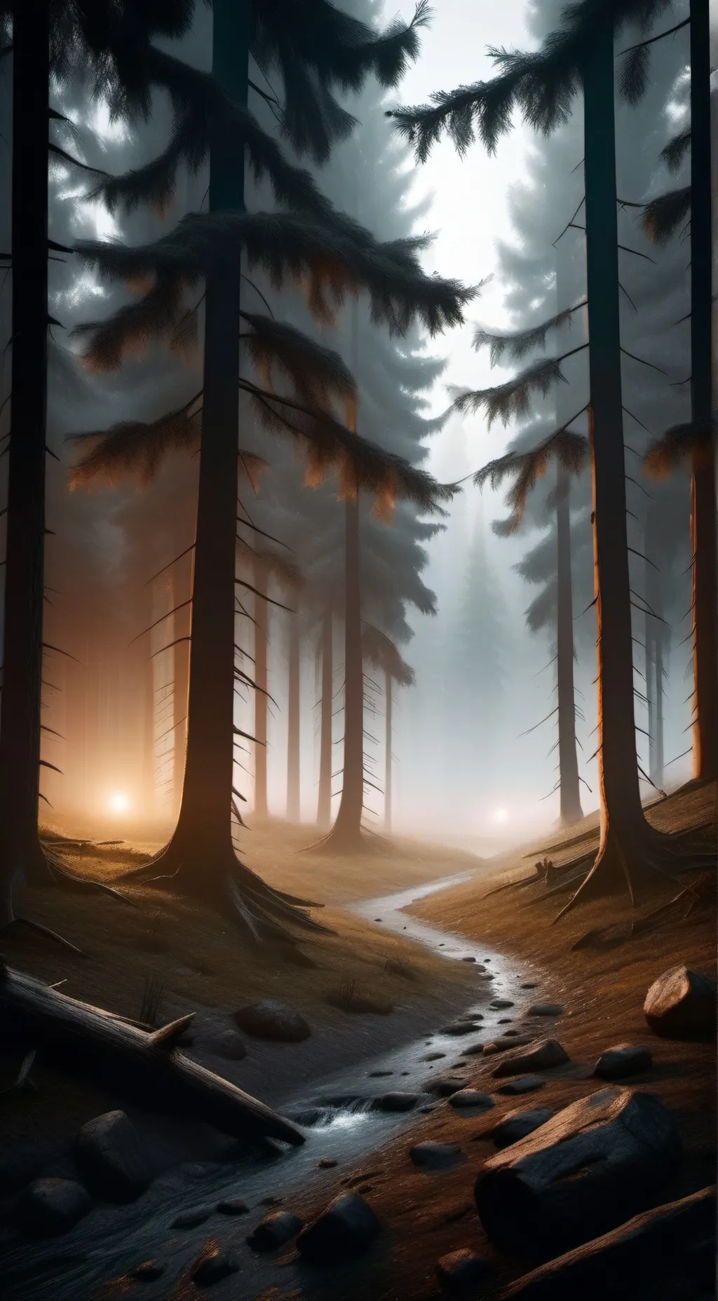 ai character: COD (forest) background