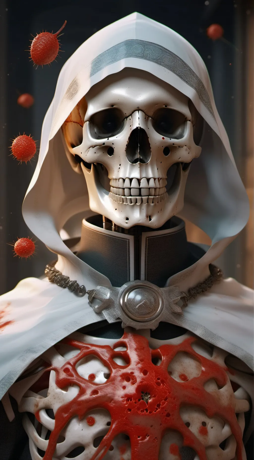 ai character: infection of death background