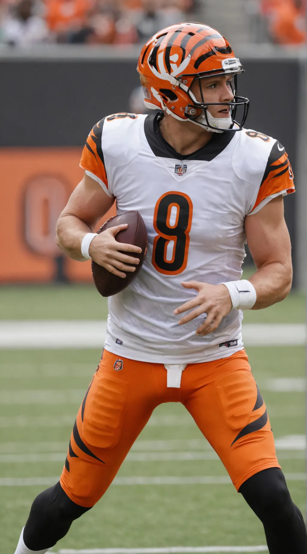 ai character: Joe Burrow background