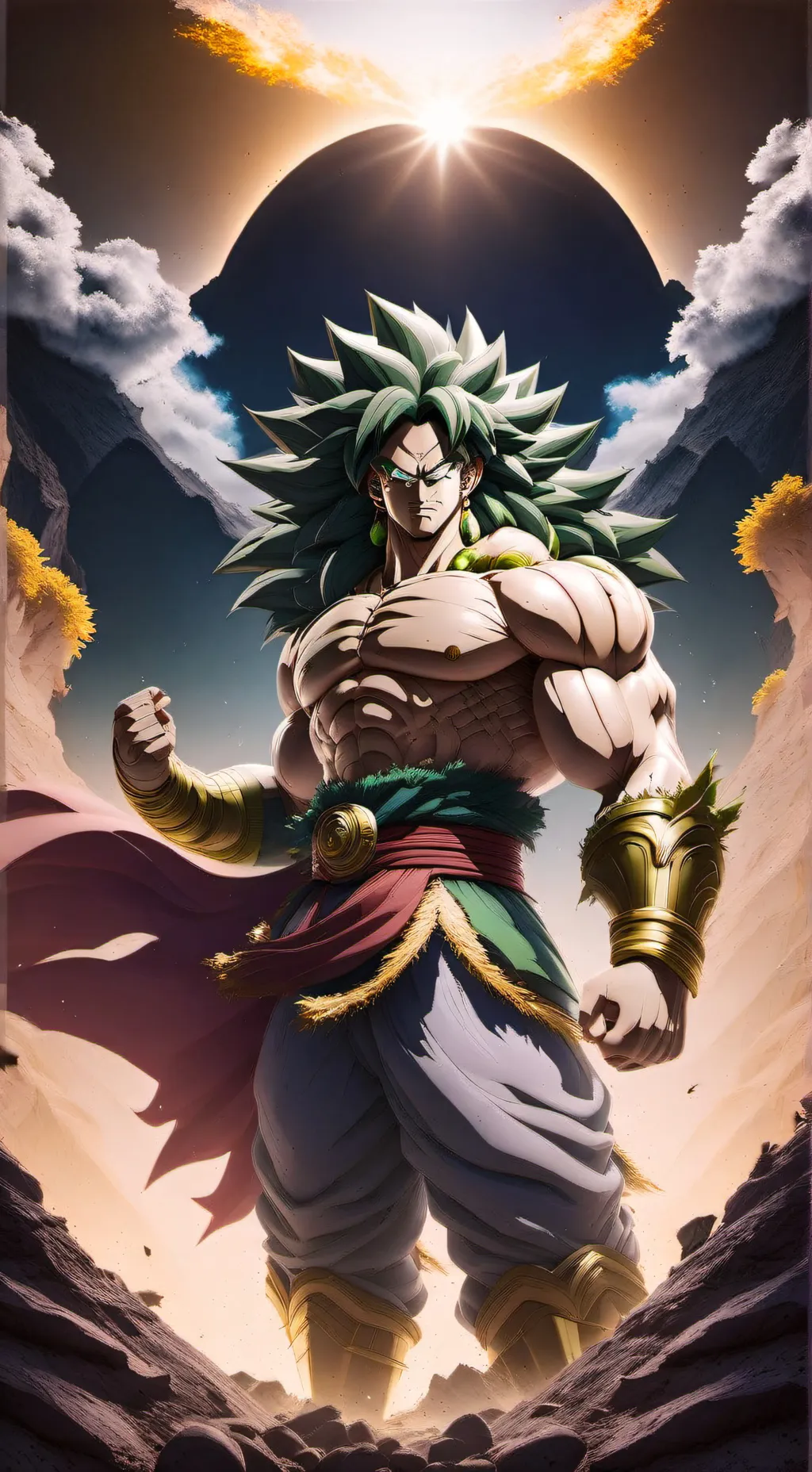 ai character: Broly background