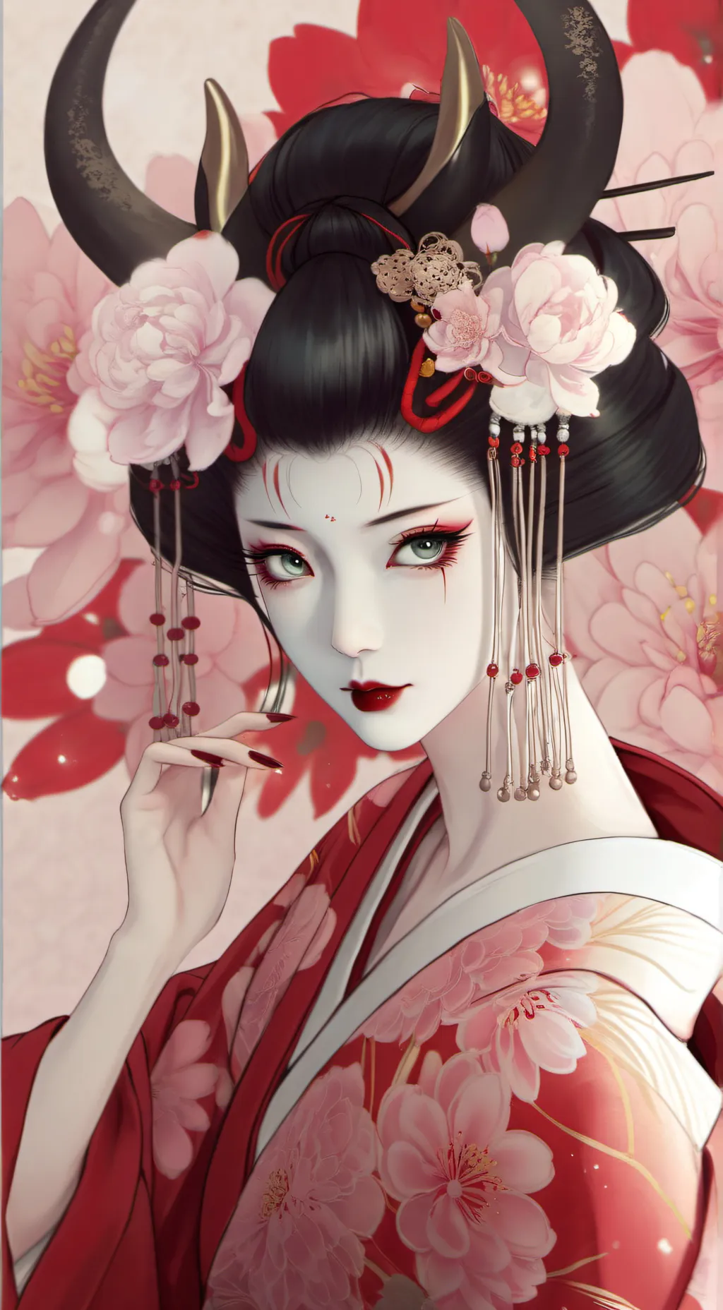 ai character: Akumi_🎎🪭 background